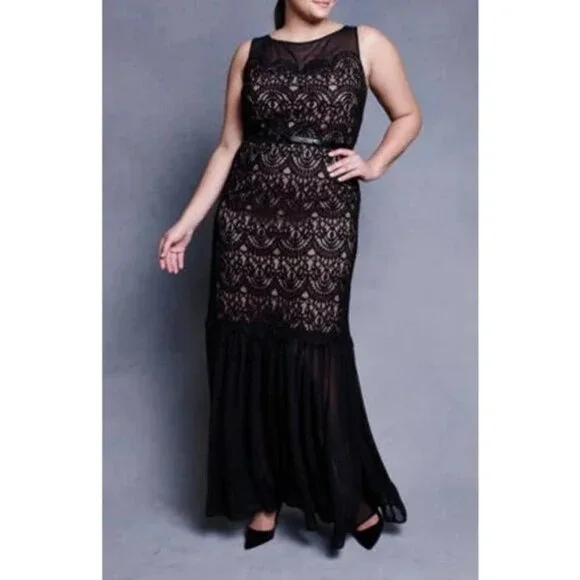 green emerald velvet dress Lane Bryant Black Women Size 4X Womens Dress main image 0